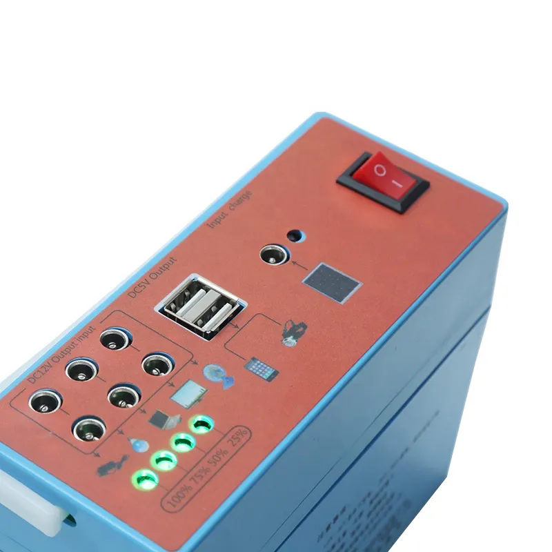11.1V 10ah Lithium Battery Portable Solar System 111W Solar Light Home Appliance Xm12-15