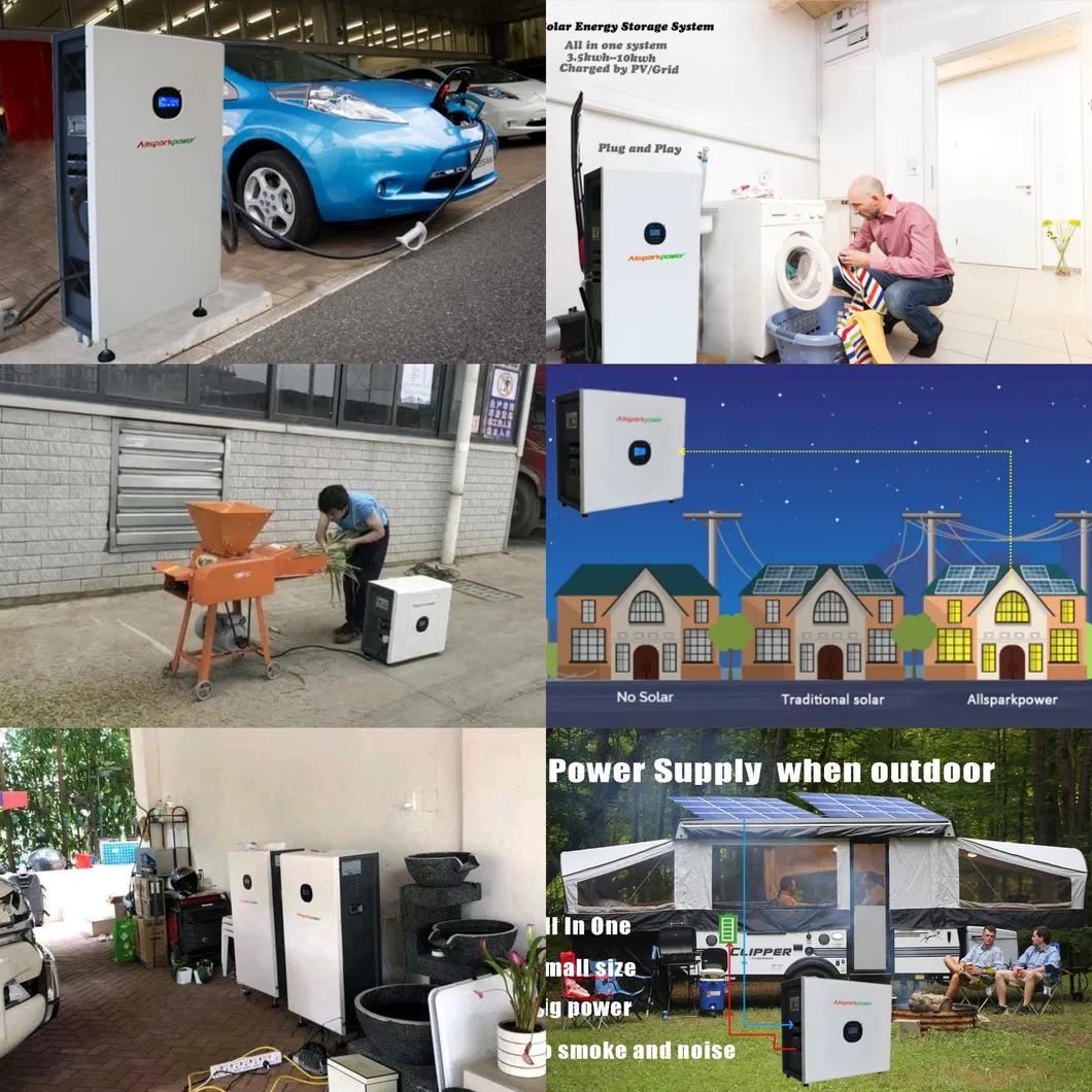 110V 220V Tesla Powerwall 48V with Solar Inverter Solar Lithium Ion Battery Pack Home Backup Power All in One Home Energy Storage System 10kwh Solar Generator