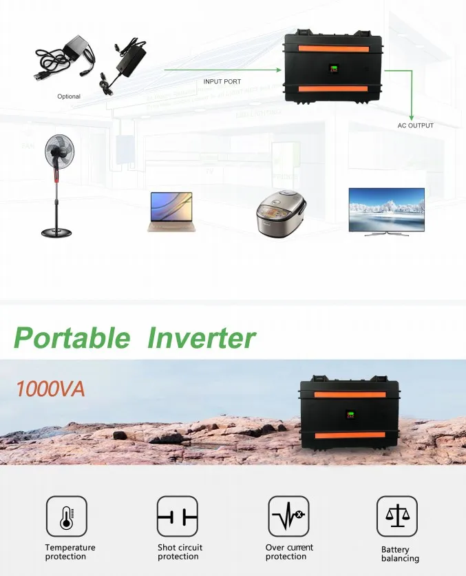 12V Vehicle Charging Lithium Battery Power System 800wh 6800wh OEM
