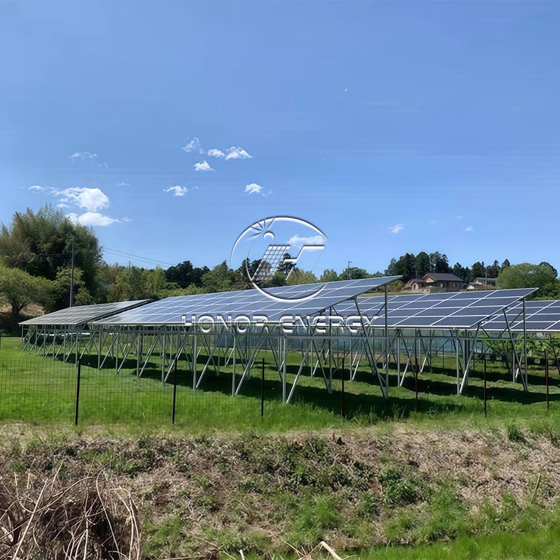 How Does the Design of Multiple Row Type Solar Farmland Mounts Influence Light Distribution for Crops