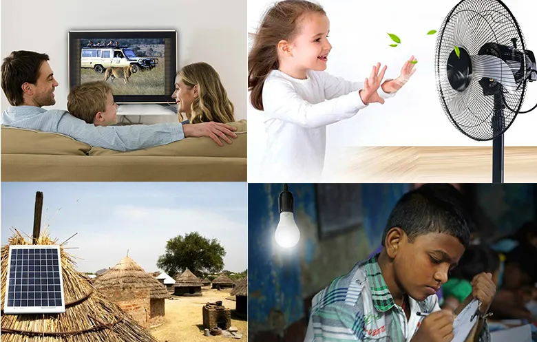 20W or 30W Solar Home Light System Solar Kit