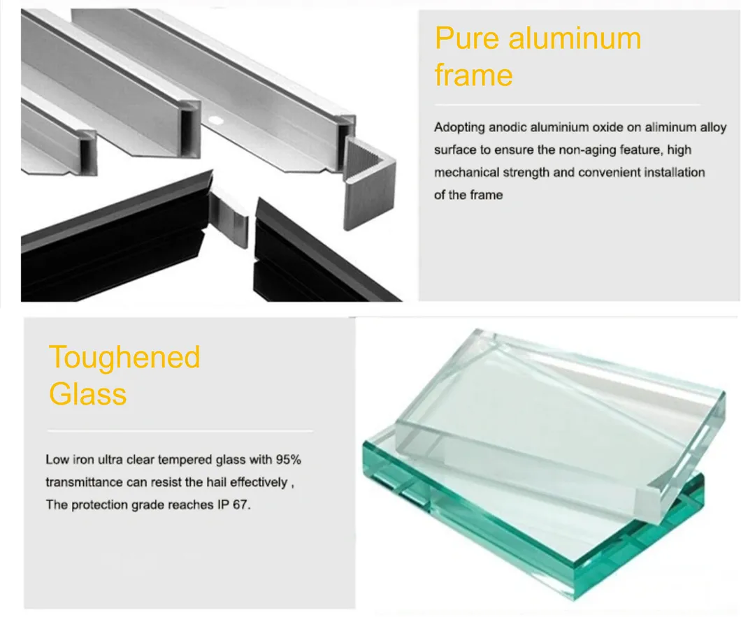 535W 550W 545W 540W 182mm 10bb TUV&CE&Inmetro Monocrystalline Half Cutting PV Solar Panels