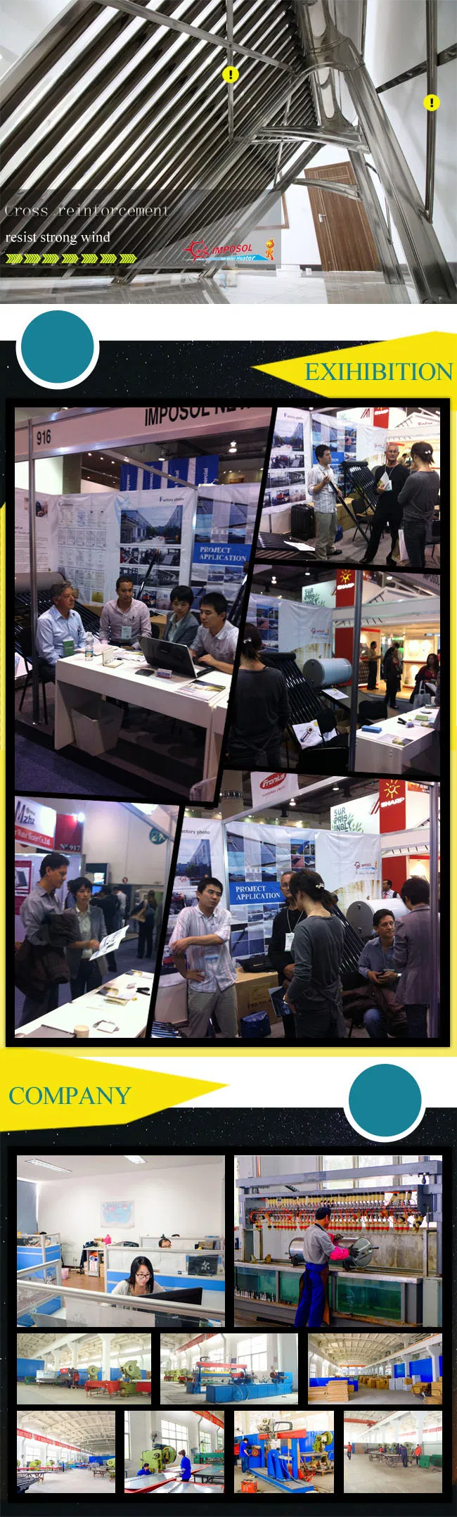 80L Solar Water Heater for Home