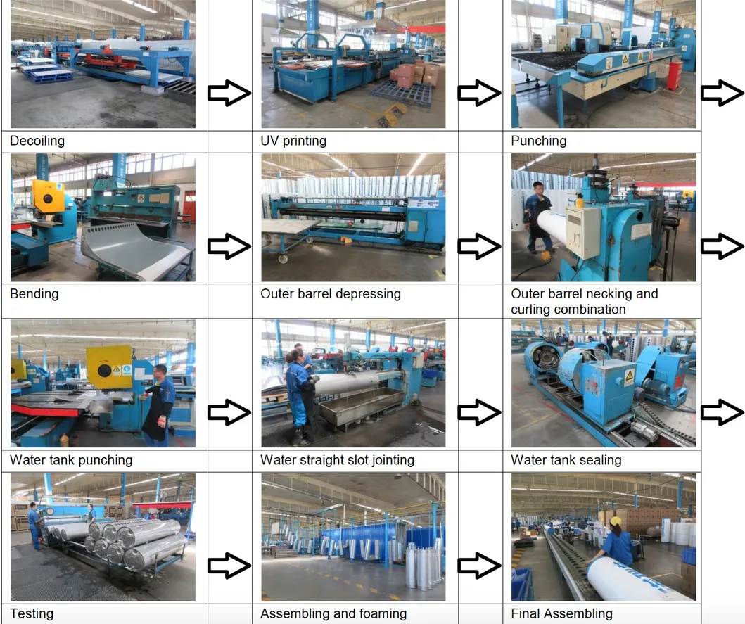 80L Split Pressurized Evacuated Tube Solar Water Heater with High Heat Collecting Efficiency Heat Pipes