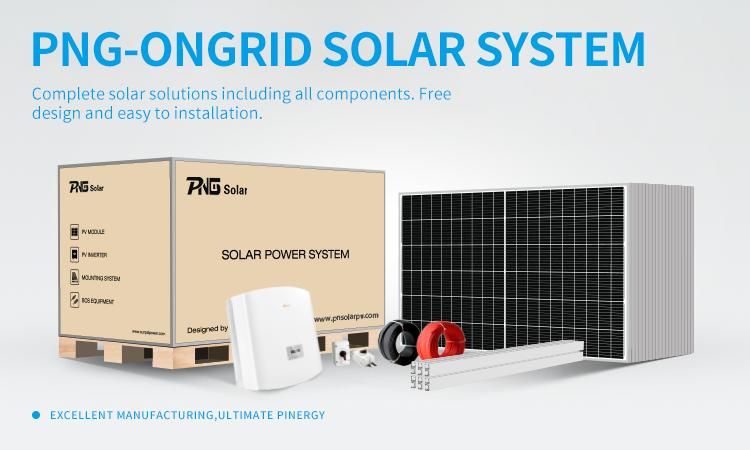 8kw Solar System Solar Design Fast Delivery Complete Solar System at Best Price with Sofar Growatt Solis Inverter