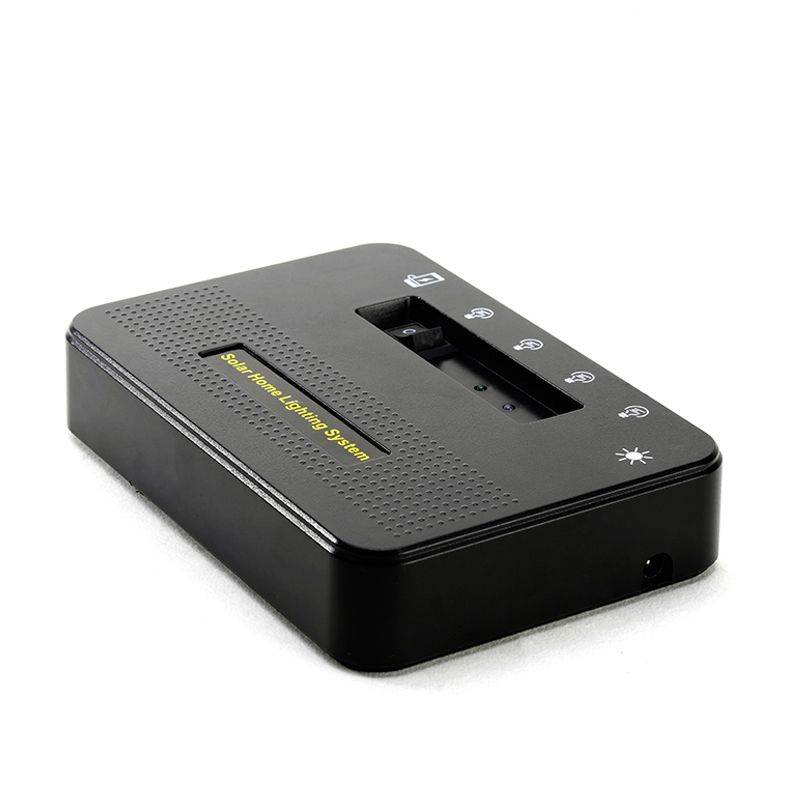 8W off Grid with 4PCS LED Bulbs Solar Energy System