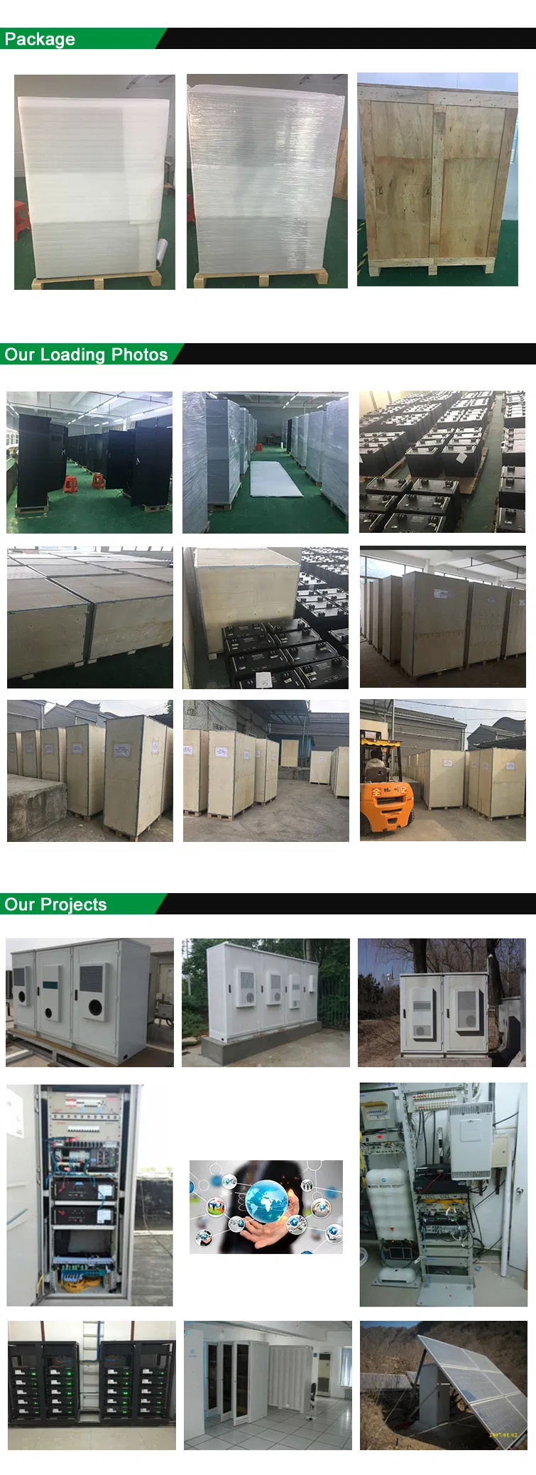 96kwh 48V 2000ah Lithium LiFePO4 Battery Cabinet System for Home Solar Energy