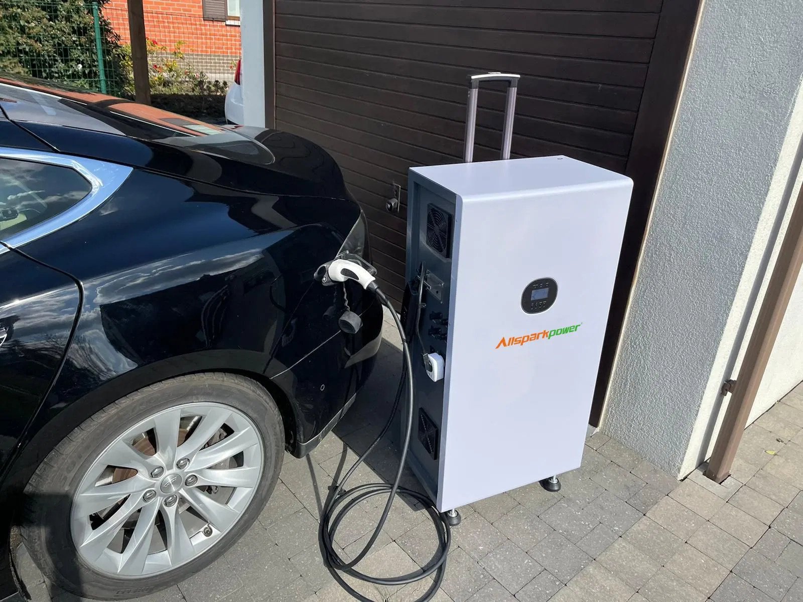 Allsparkpower Home Energy Storage System Solar Generator and Portable EV Charging Station All-in-One System