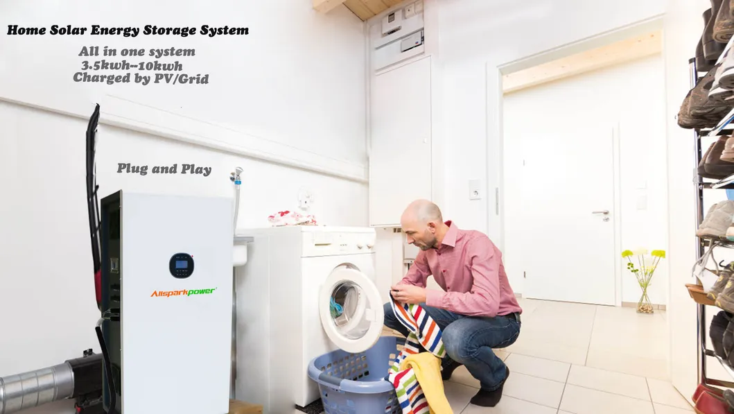 Allsparkpower Solar Energy Power System 3kw/4.8kwh Solar Battery System Solar Power Supply (with mobile phone APP)