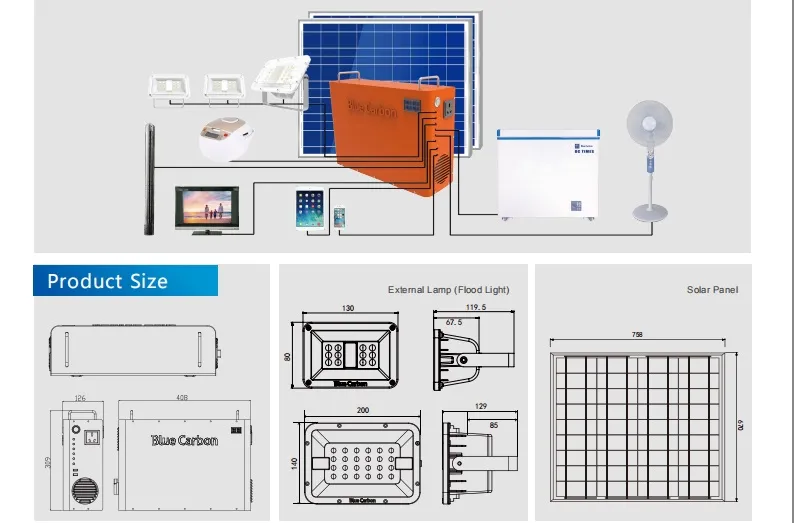 Bct Solar Power System 42wh 84wh 0.4kwh 1kwh