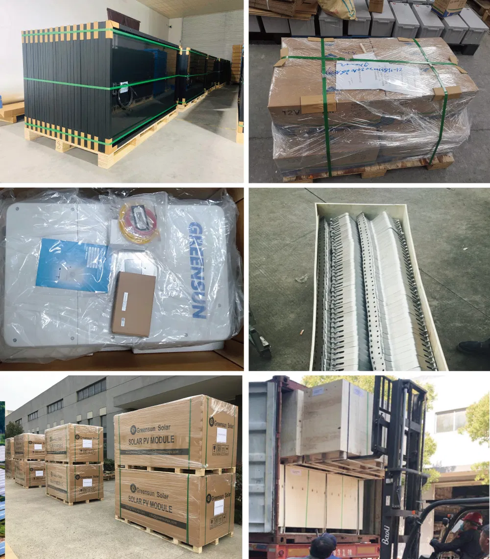 China Hot Sale 8kw off Grid Home Solar Power Kit 8000W Small Solar System for Home