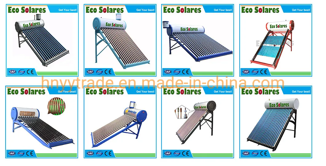 Chinese Real Manufacturer Low Cheapest Price High Quality Good Service Solar Project Mainfold Vacuum Tubes Non Pressure Solar Water Heaters with Spare Parts