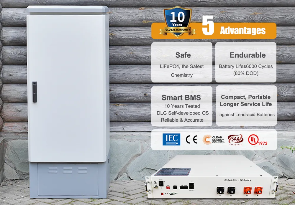 Dlg-4850 48V 50ah Bess Lithium Ion Battery with BMS for Solar Renewable Energy System UPS Power Supply High Quality