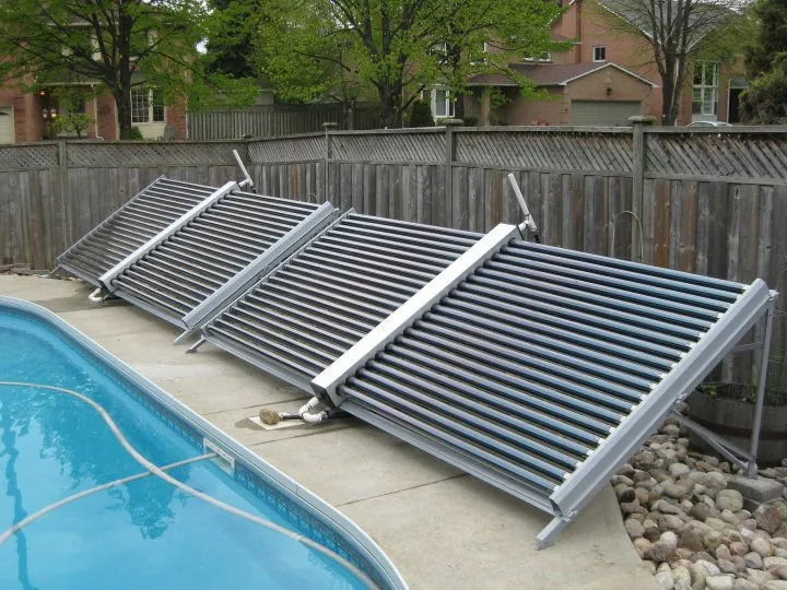 Evacuated Tube Solar Module for Solar Hot Water System