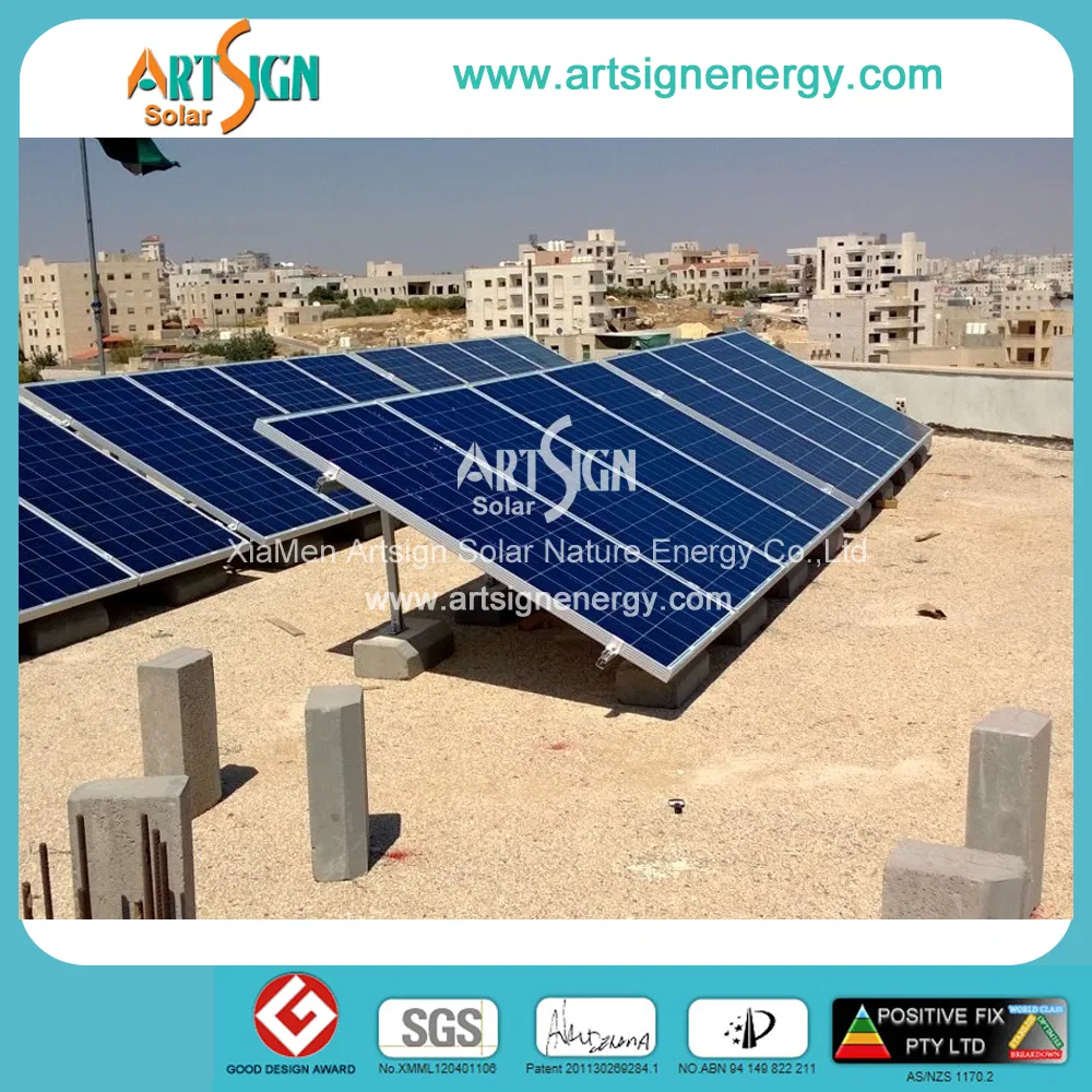 Flat Concrete Roof Solar Mount Racking