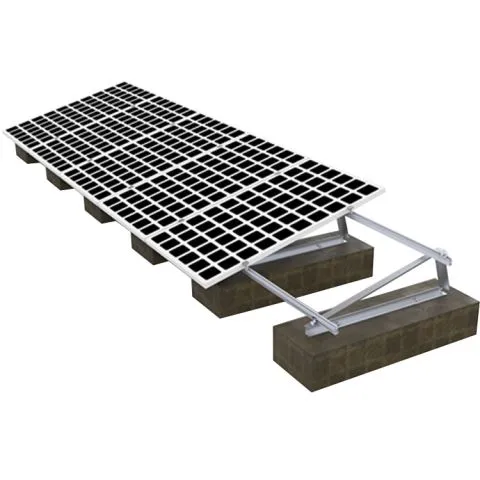 Flat Roof Mounting Structure Solar Panel Roof Stand Bracket Solar Mounting Racking
