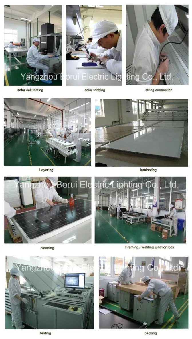 Grid Tied/off Grid/Hybrid Solar System 30kw 50kw 100kw Solar Panels System with Bluesun Solar Panels