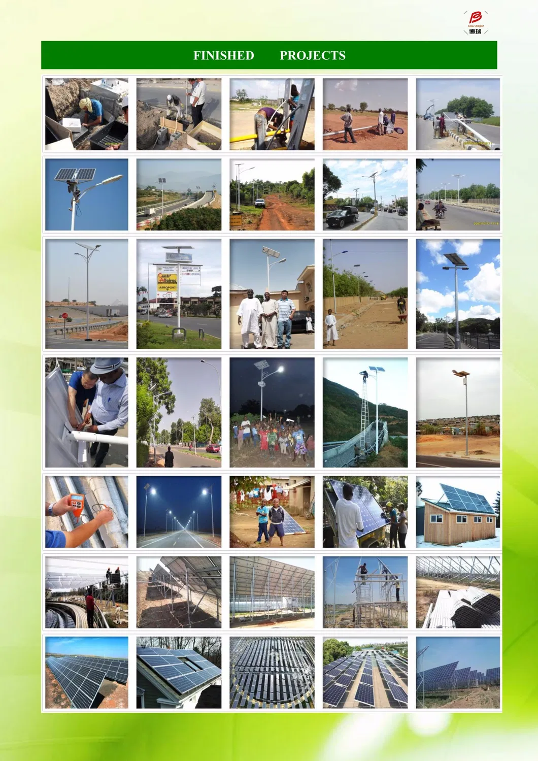 Grid Tied/off Grid/Hybrid Solar System 30kw 50kw 100kw Solar Panels System with Bluesun Solar Panels