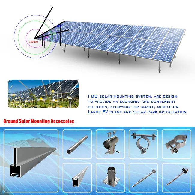 High Quality Solar Mounting Ballasted System (GD780)