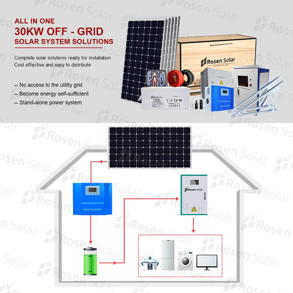 Hot Selling 30kw Sistema Solar Argentina 30000W Panel Solar Systems