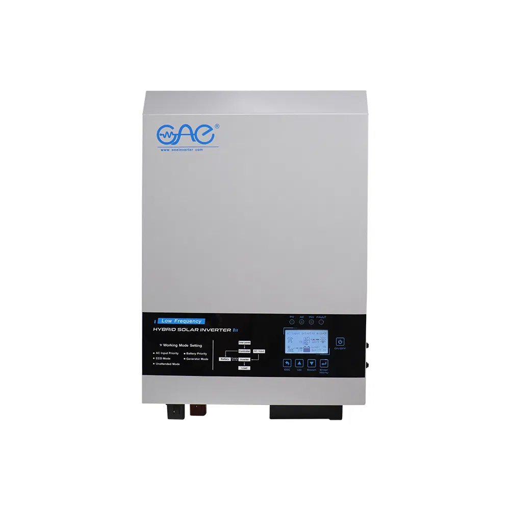 Hybrid Solar Controller 50A 12V 24V 48V Home Solar Power System Solar Systems Inverter 5000W