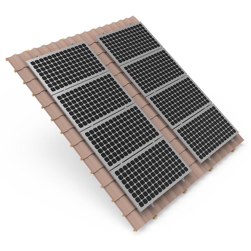 Solar Tile Roof Mounting System