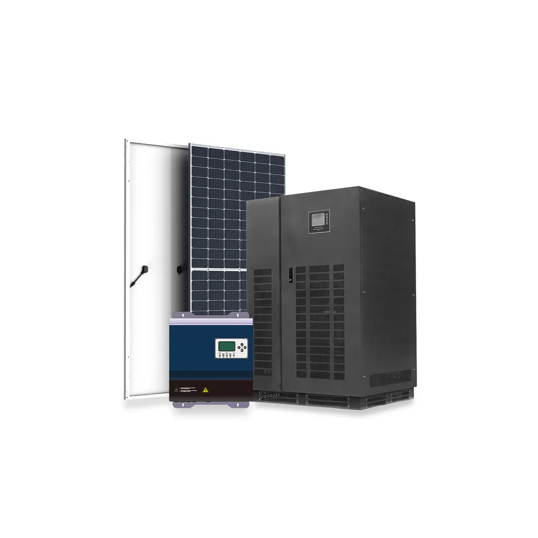 Industry Commercial Application 100kw Hybrid off Grid Solar Energy System Solutions Three Phase UPS System