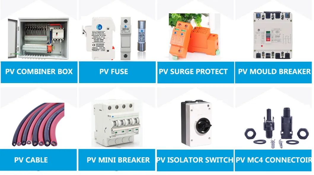 IP67 Solar PV Combiner Box PV Array Box 4 Groups 8 Groups 12 Groups in and 1 out