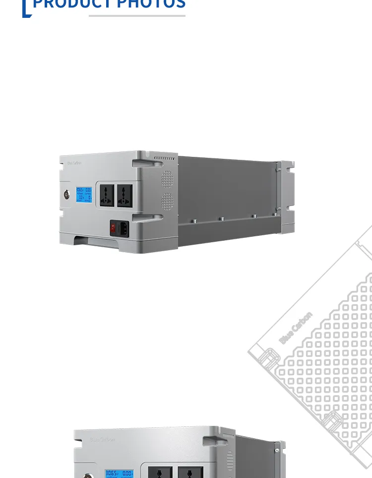 Low Charge and Discharge Losses 5 Years Warranty Life Po4 Battery Pack with 1.1kw Inverter