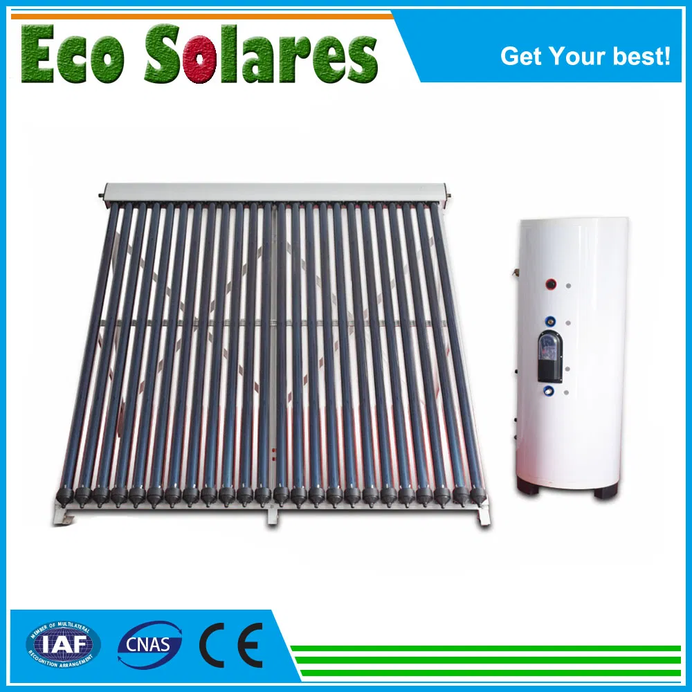 Low Cost Cheapest High Quality Ce, RoHS, Keymark Non Pressure Stainless Steel Galvanize Water Tank Solar Bracket Split Spare Parts Hot Heater Solar Water Heater