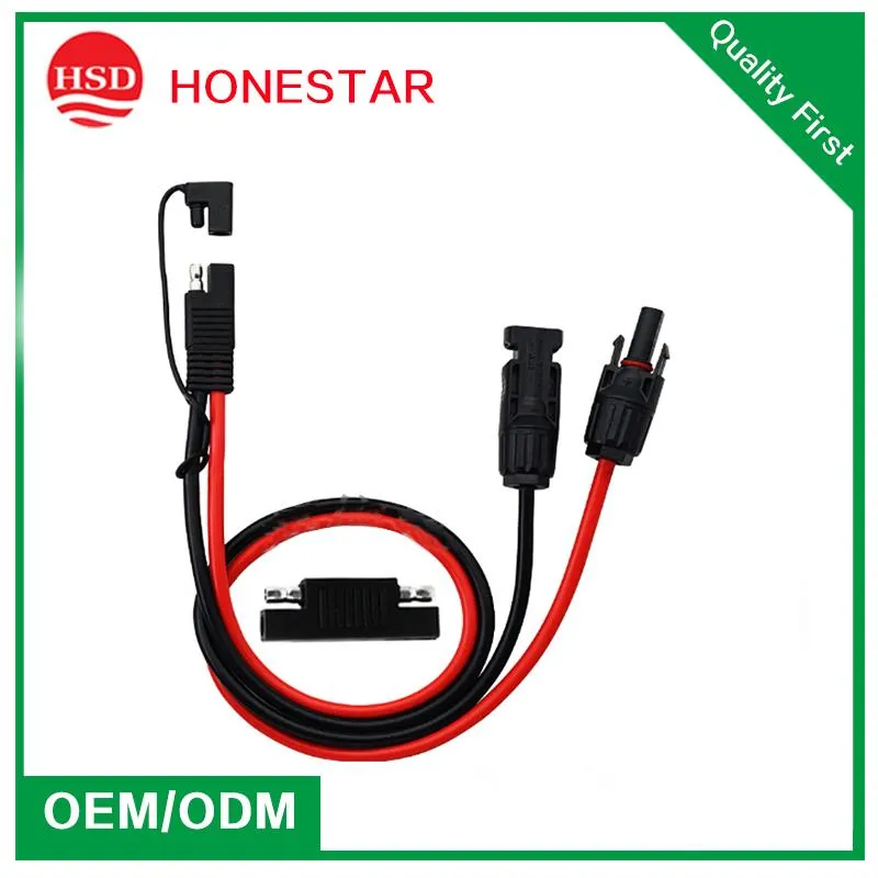 Mc4 Photovoltaic Connector SAE Cable