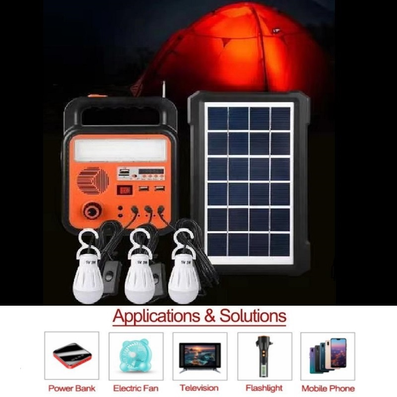 off Grid Solar Panel Powered Home Lighting System Hot in Africa Kenya Syria Botswana Cameroon Zimbabwe Sistema Solar Portable