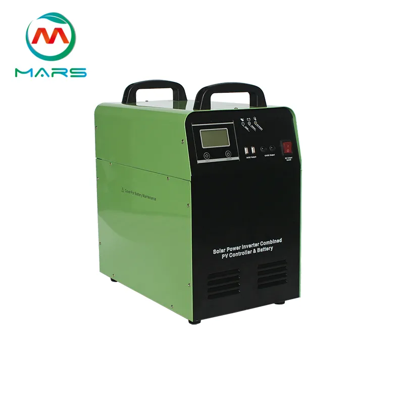 Portable Home Solar Lighting System with 500W Soar Panel System