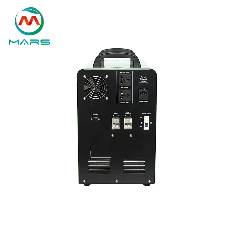 Portable Home Solar Lighting System with 500W Soar Panel System