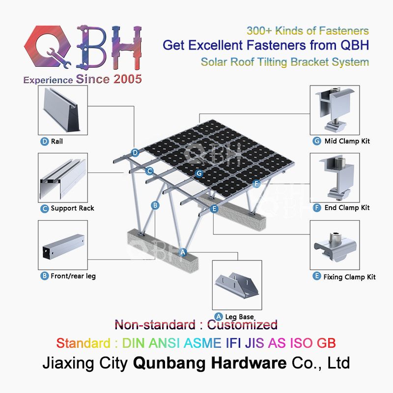 PV Photovoltaic Panel Power Energy System Bracket for Solar Generator