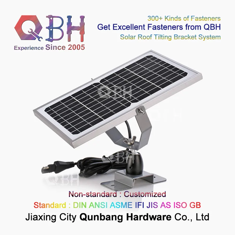 Qbh 10 Years Quality Assurance AS/NZS 1170 Customized Home Civil/Commercial Industrial Use Roofing Roof Tilting Bracket for Photovoltaic PV Panel Solar Modules