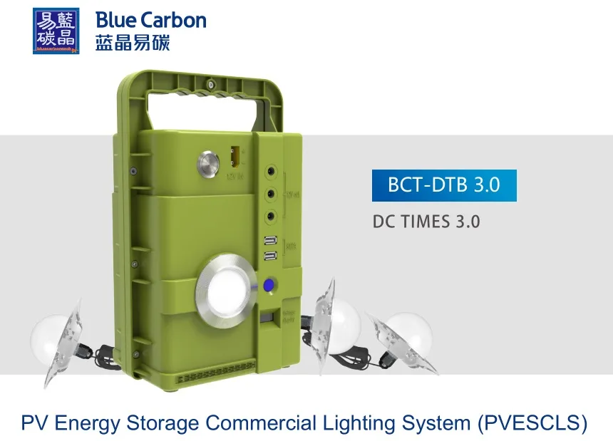 Rechargeable LED Home Lighting Solar Power System for Camping