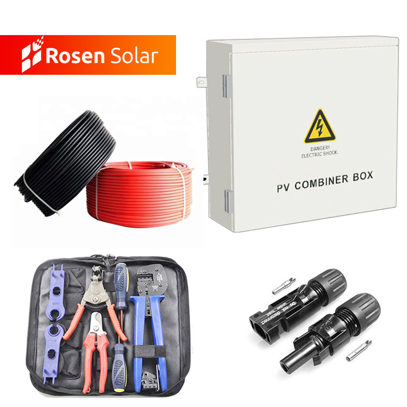 Rosen 5kw on Grid Solar Systems with 500W Solar Panels