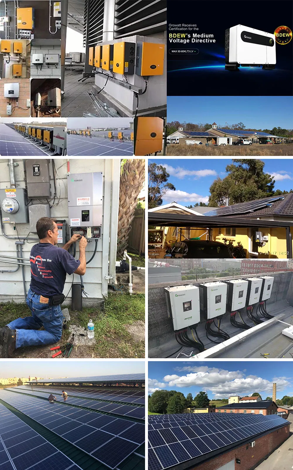 Rosen 75kw on Grid Tied Solar Panel System