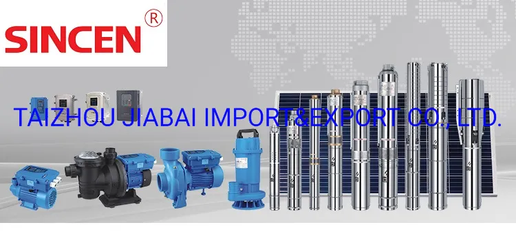 Sincen High Quality AC 360V 210W Deep Well Screw Pump