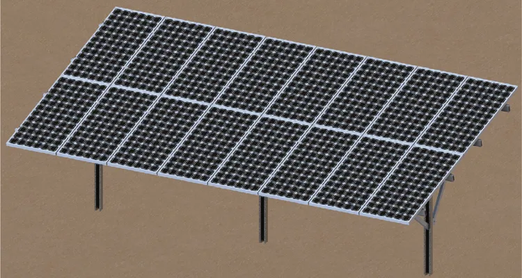 Solarfirst Galvanized Solar Steel Pile Ground Mounting System