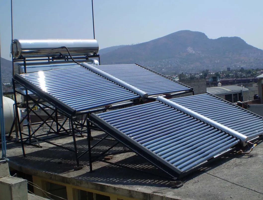 Vacuum Tube Solar Collector with 50 Tubes